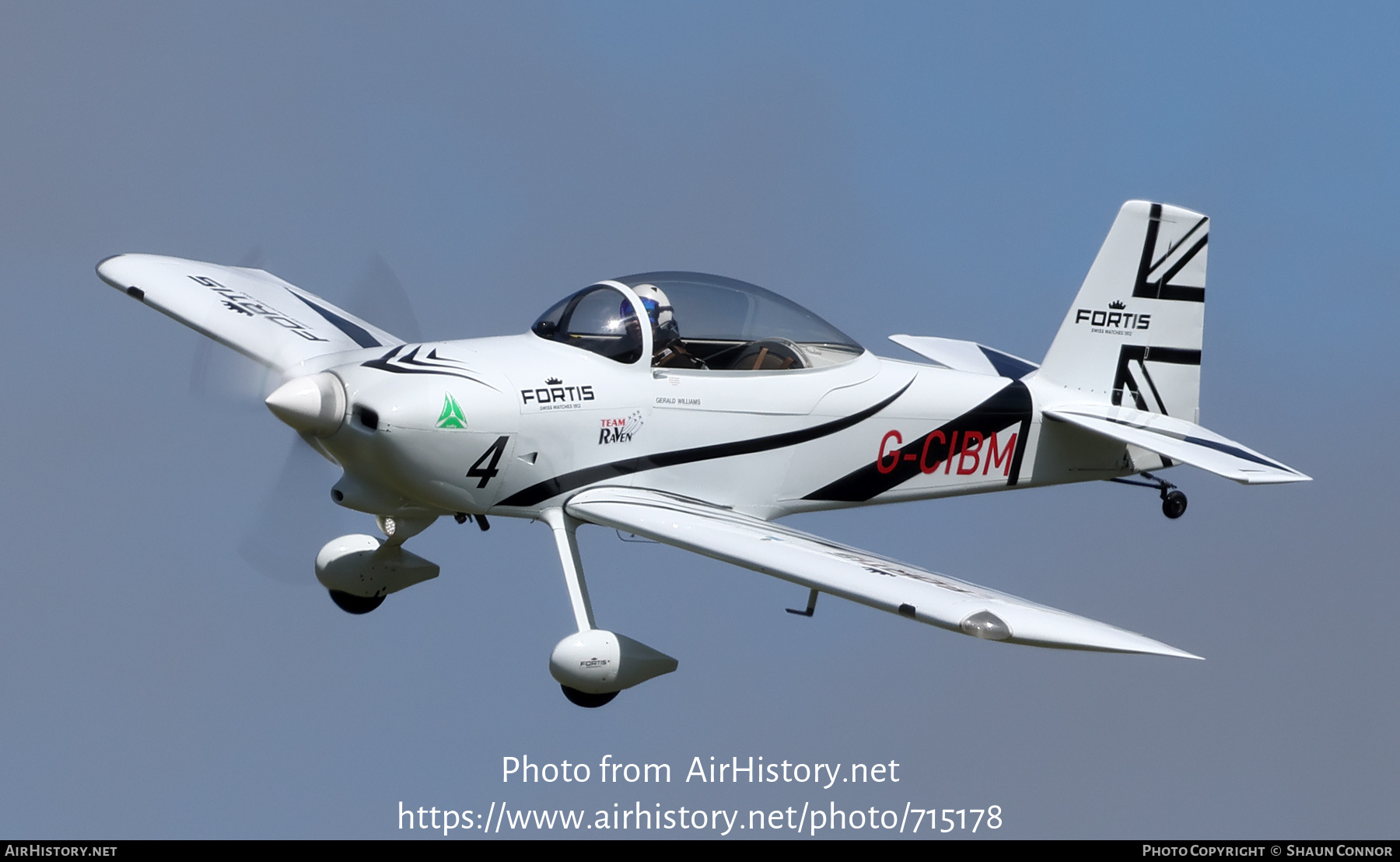 Aircraft Photo of G-CIBM | Van's RV-8 | Team Raven | AirHistory.net #715178