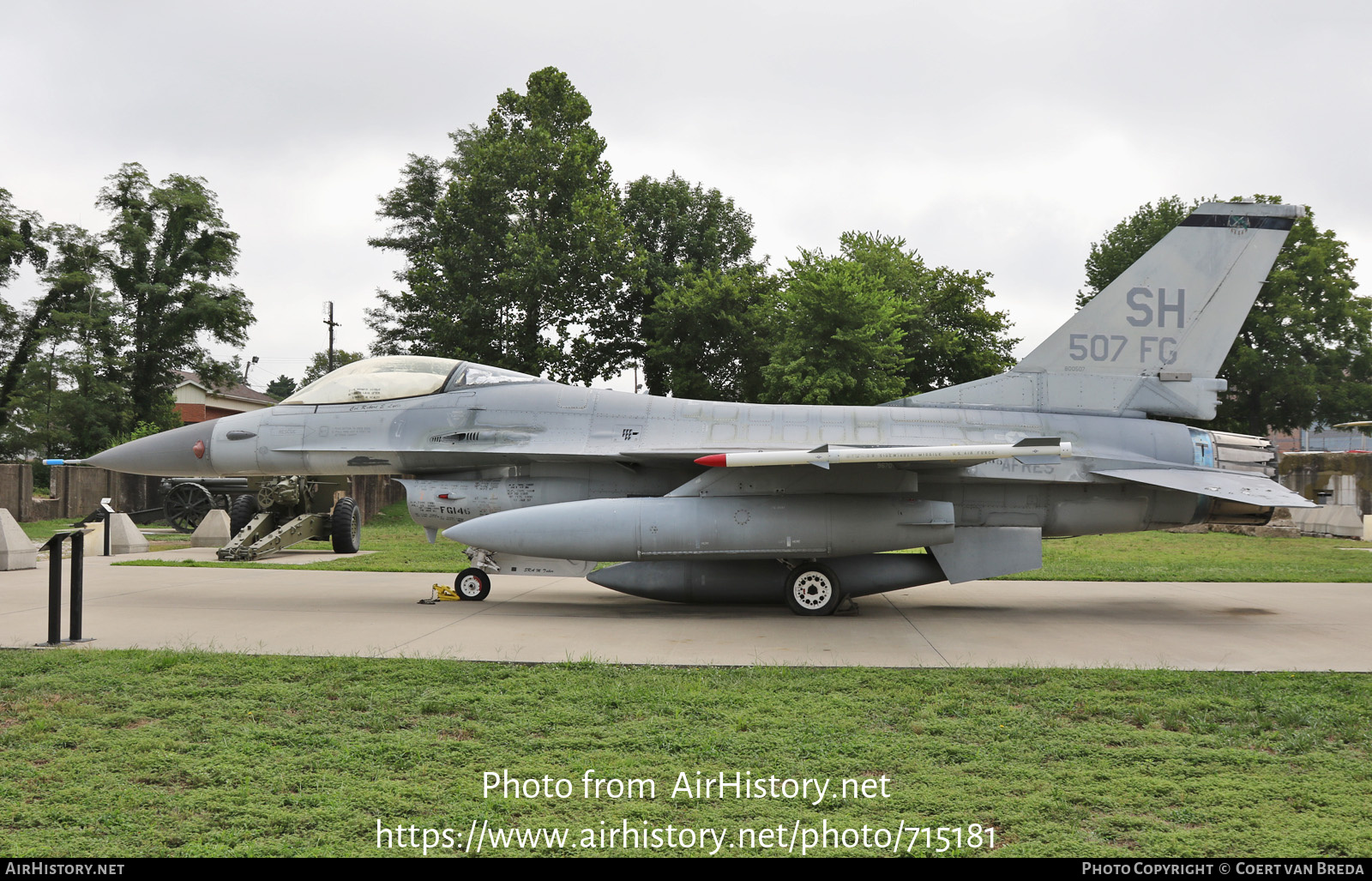 Aircraft Photo of 80-0507 | General Dynamics F-16A Fighting Falcon | USA - Air Force | AirHistory.net #715181