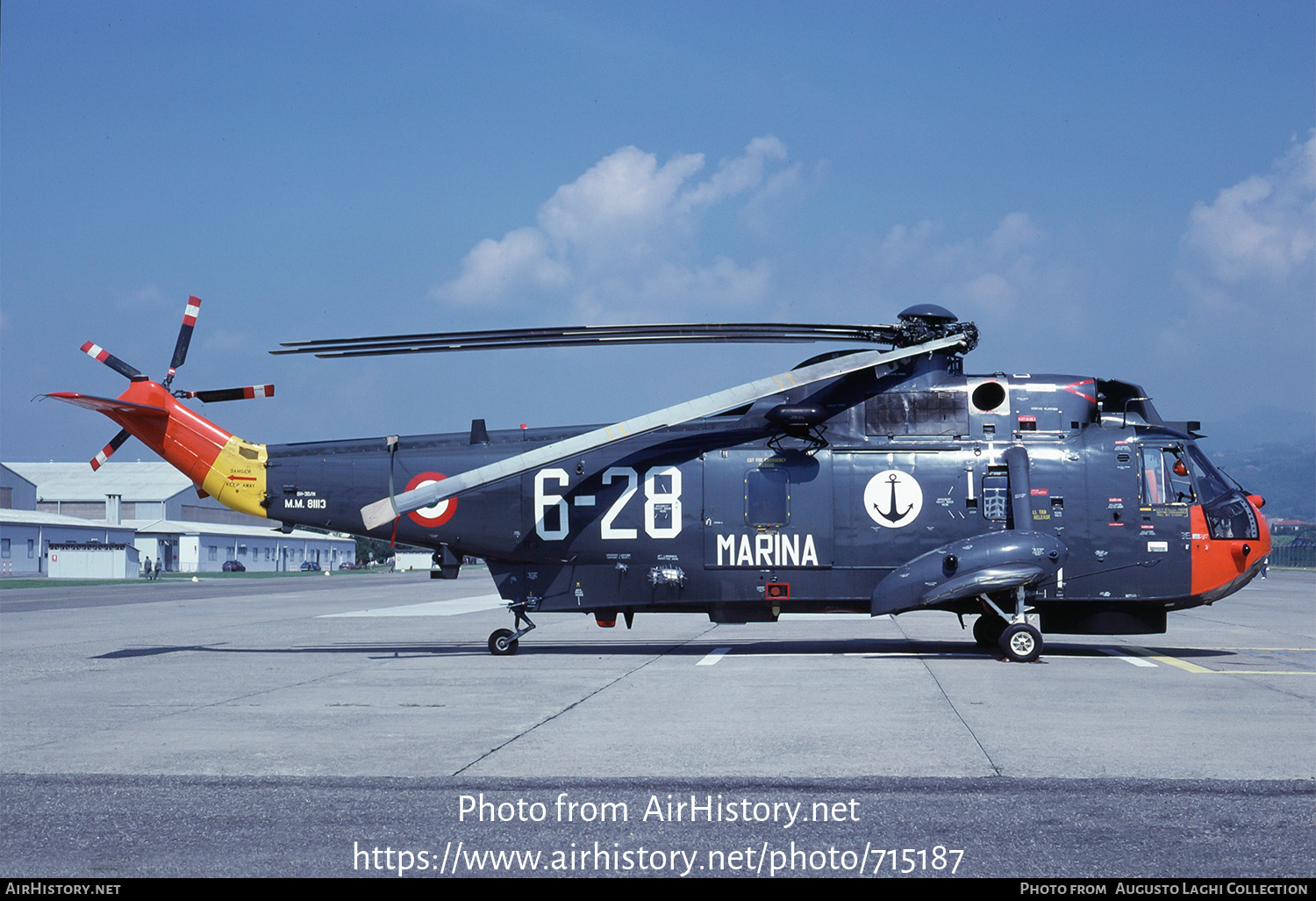 Aircraft Photo of MM81113 | Agusta SH-3D/H Sea King (AS-61) | Italy - Navy | AirHistory.net #715187