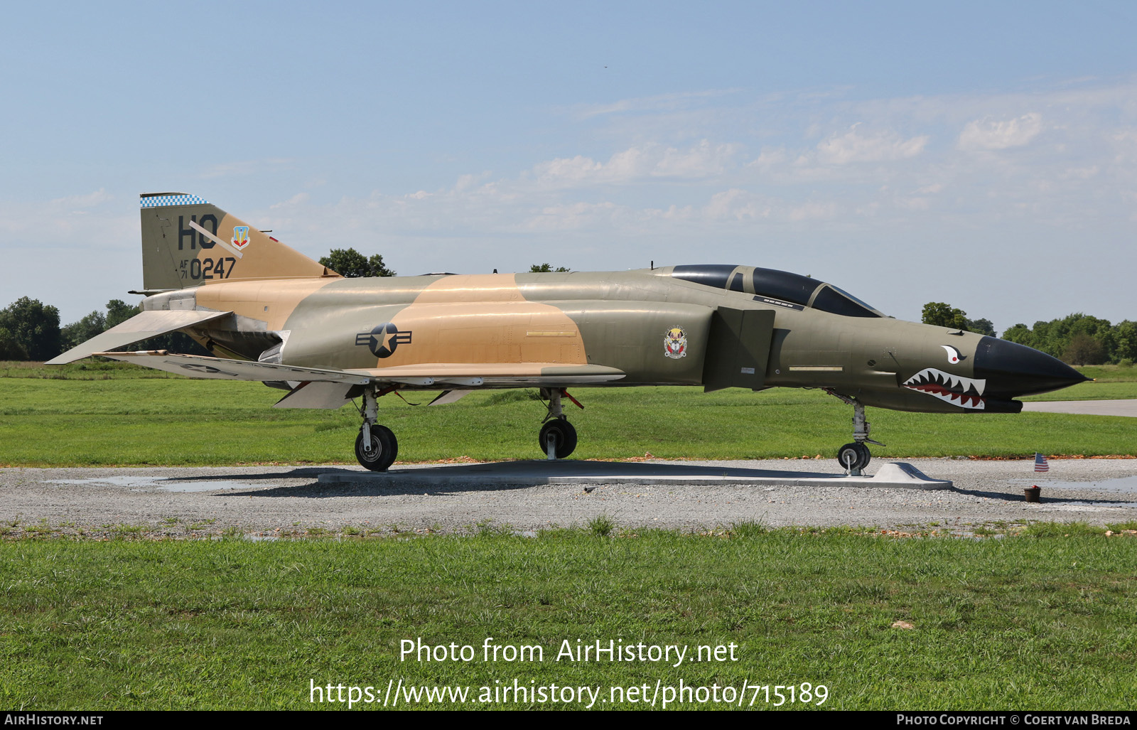 Aircraft Photo of 71-0247 | McDonnell Douglas F-4E Phantom II | USA - Air Force | AirHistory.net #715189