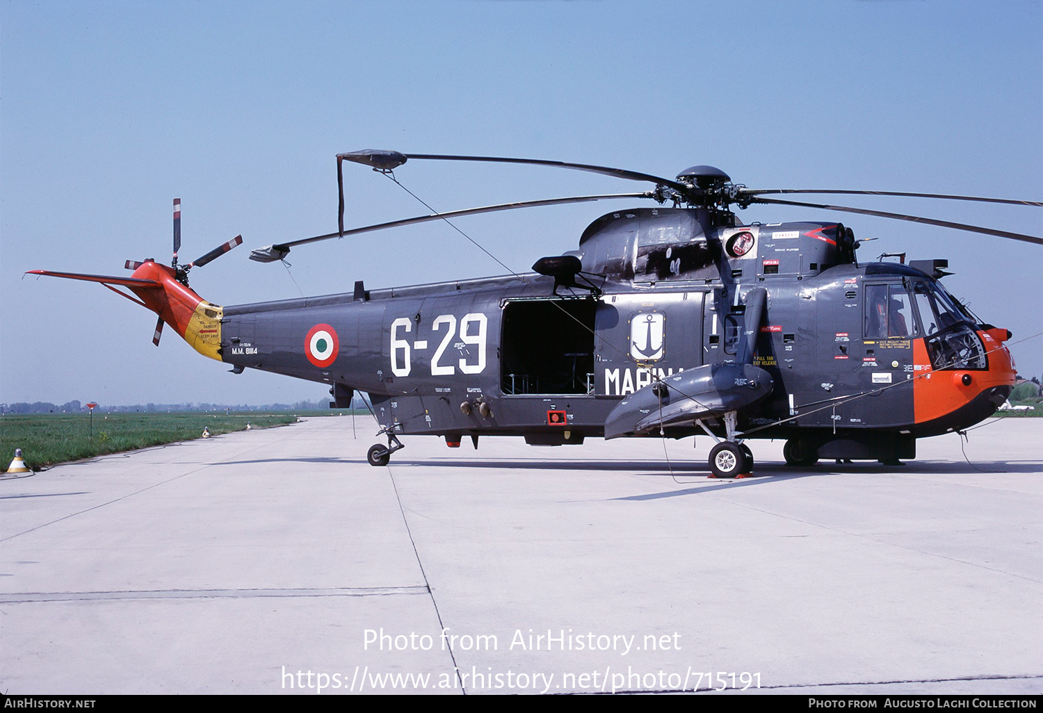 Aircraft Photo of MM81114 | Agusta SH-3D/H Sea King (AS-61) | Italy - Navy | AirHistory.net #715191