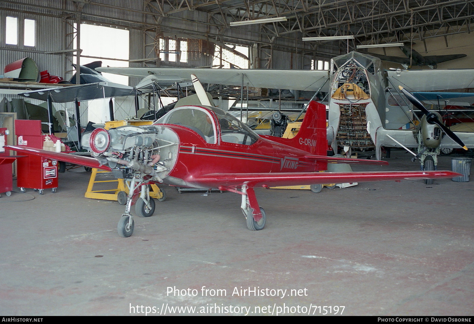 Aircraft Photo of G-ORJW | Laverda F.8L Falco 4 | AirHistory.net #715197