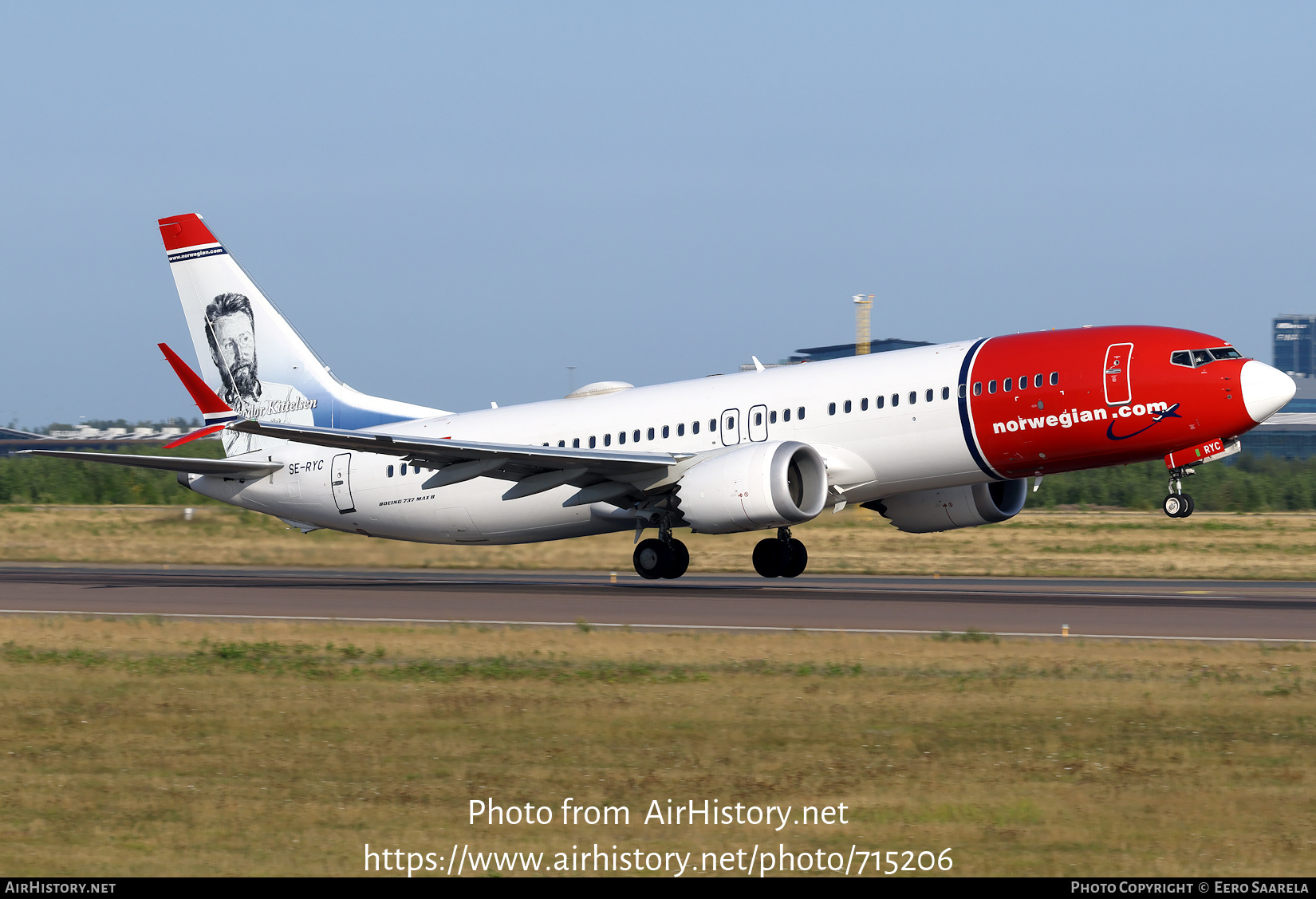 Aircraft Photo of SE-RYC | Boeing 737-8 Max 8 | Norwegian | AirHistory.net #715206