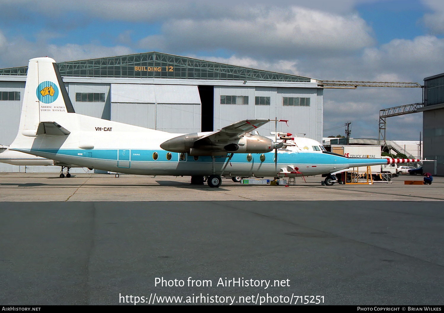 Aircraft Photo of VH-CAT | Fokker F27-100 Friendship | ARVA - Airborne Research Vehicles Australia | AirHistory.net #715251