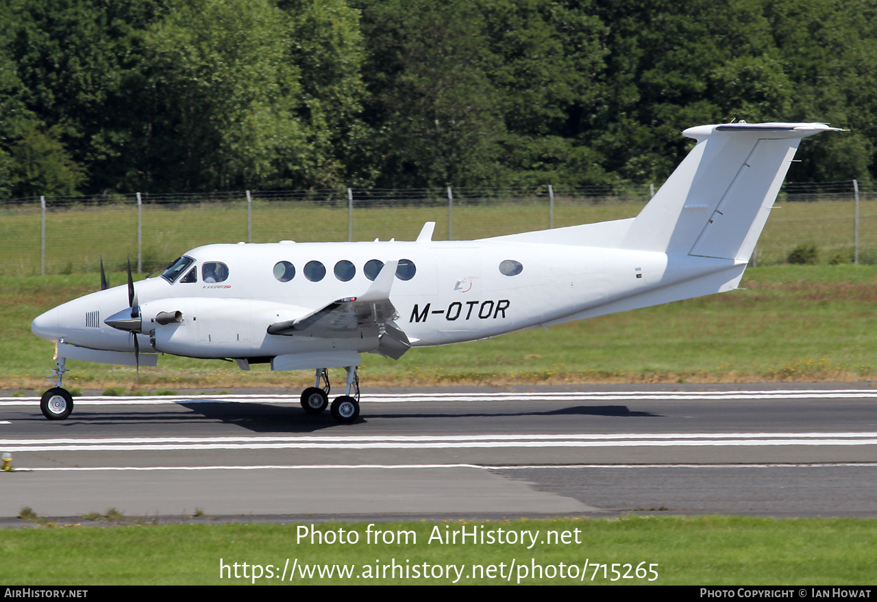 Aircraft Photo of M-OTOR | Beechcraft 250 King Air (200GT) | AirHistory.net #715265