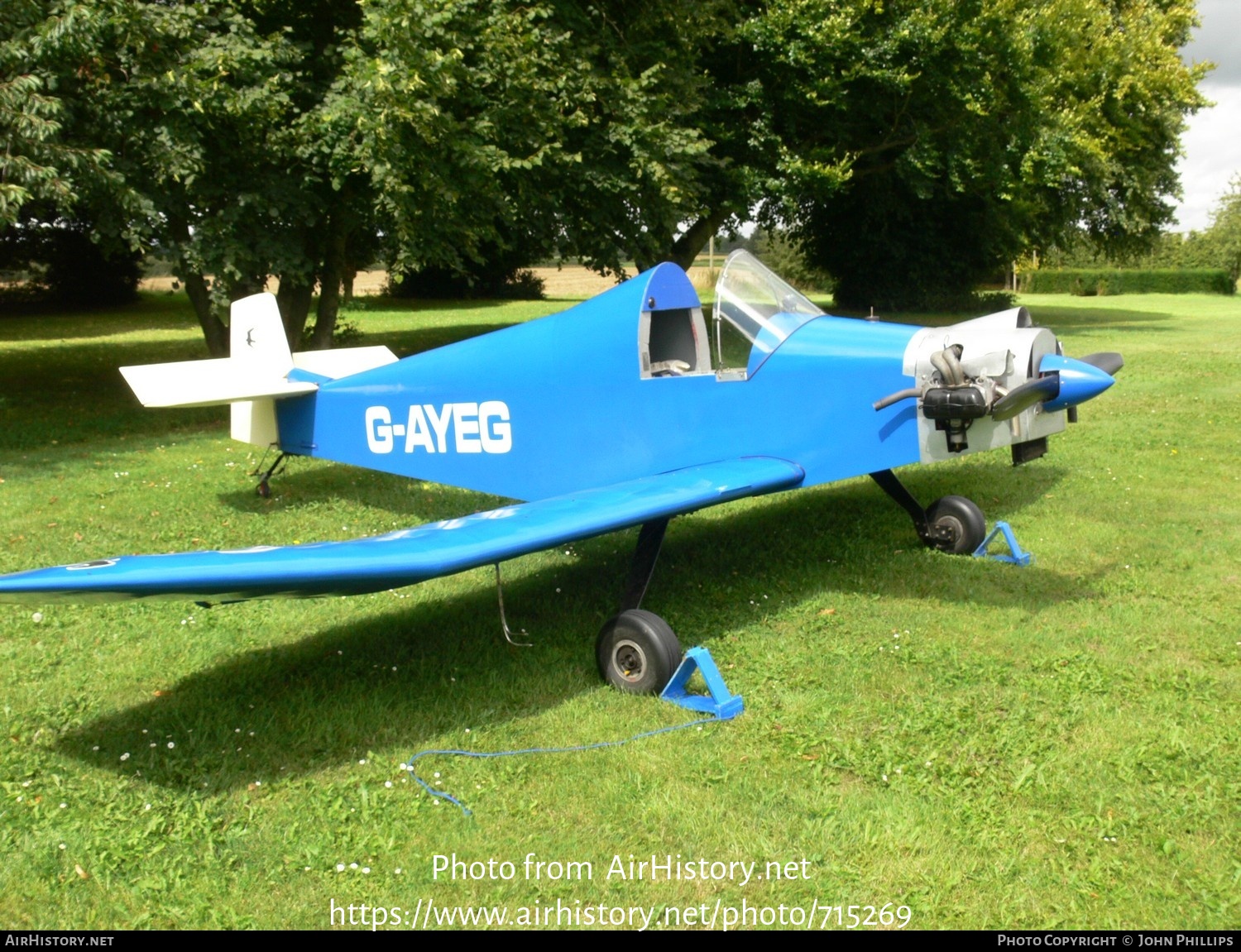 Aircraft Photo of G-AYEG | Falconar F-9 | AirHistory.net #715269