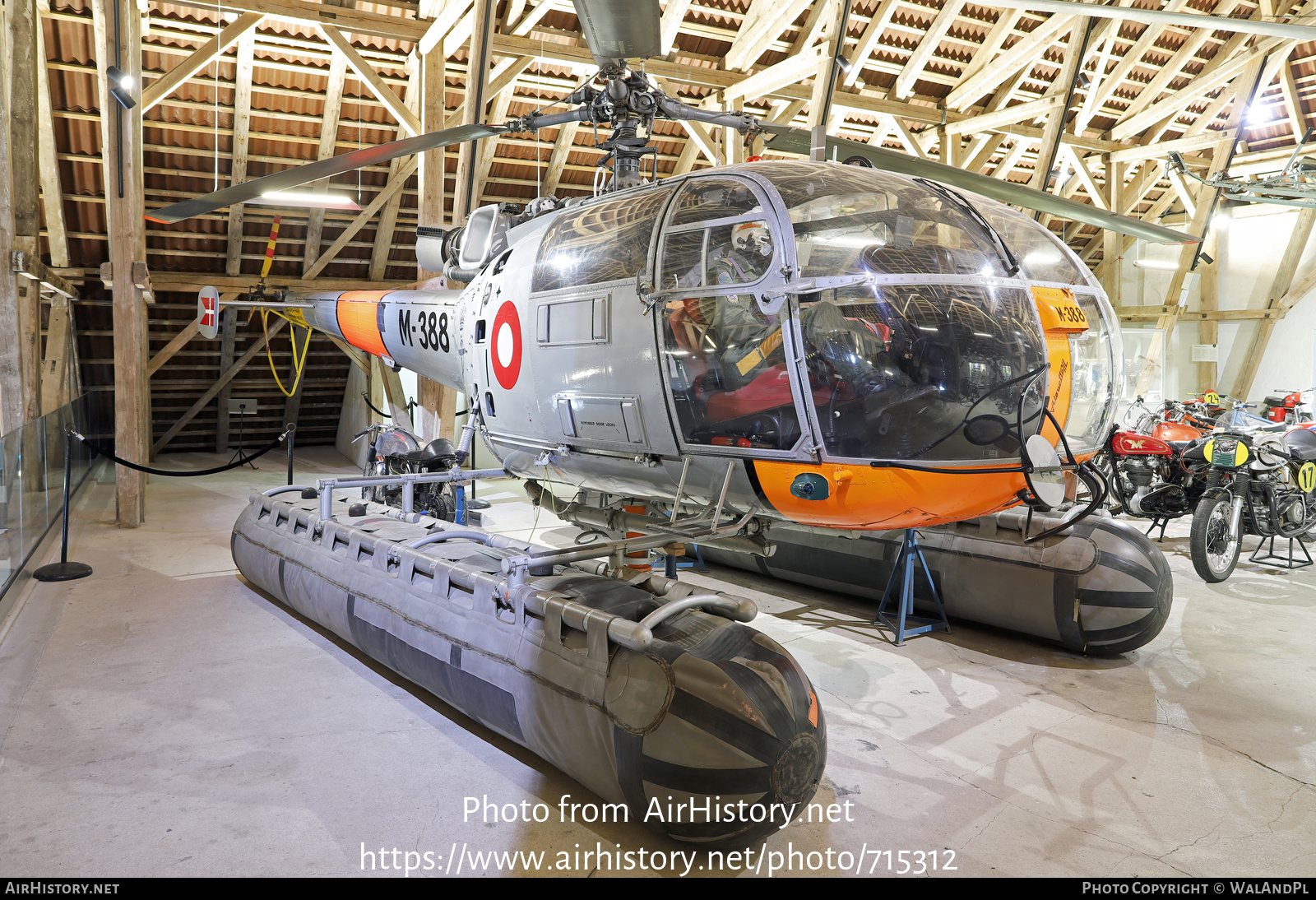 Aircraft Photo of M-388 | Sud SE-3160 Alouette III | Denmark - Navy | AirHistory.net #715312