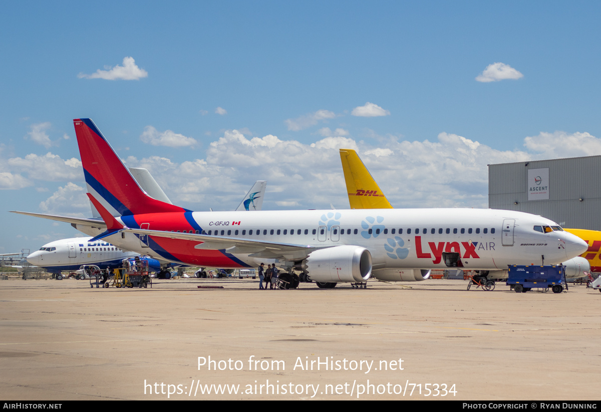 Aircraft Photo of C-GFJQ | Boeing 737-8 Max 8 | Lynx Air | AirHistory.net #715334