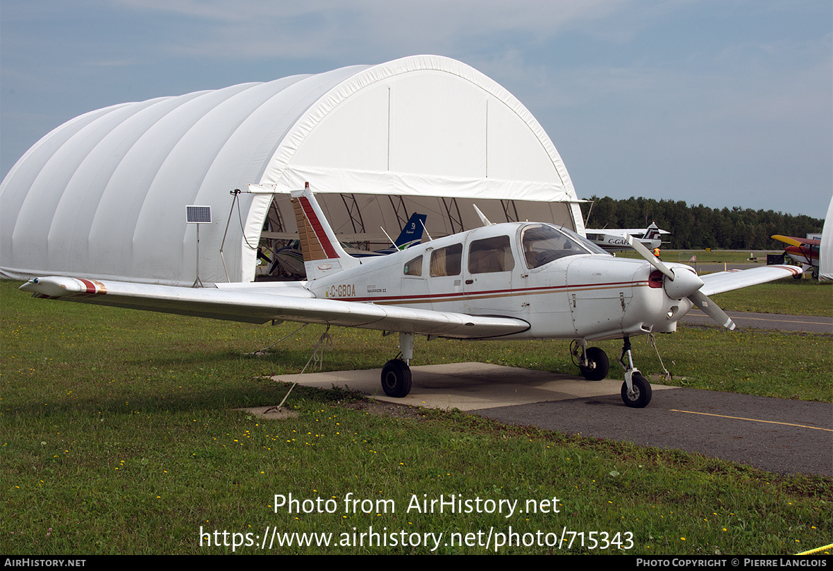 Aircraft Photo of C-GBOA | Piper PA-28-161 Warrior II | AirHistory.net #715343