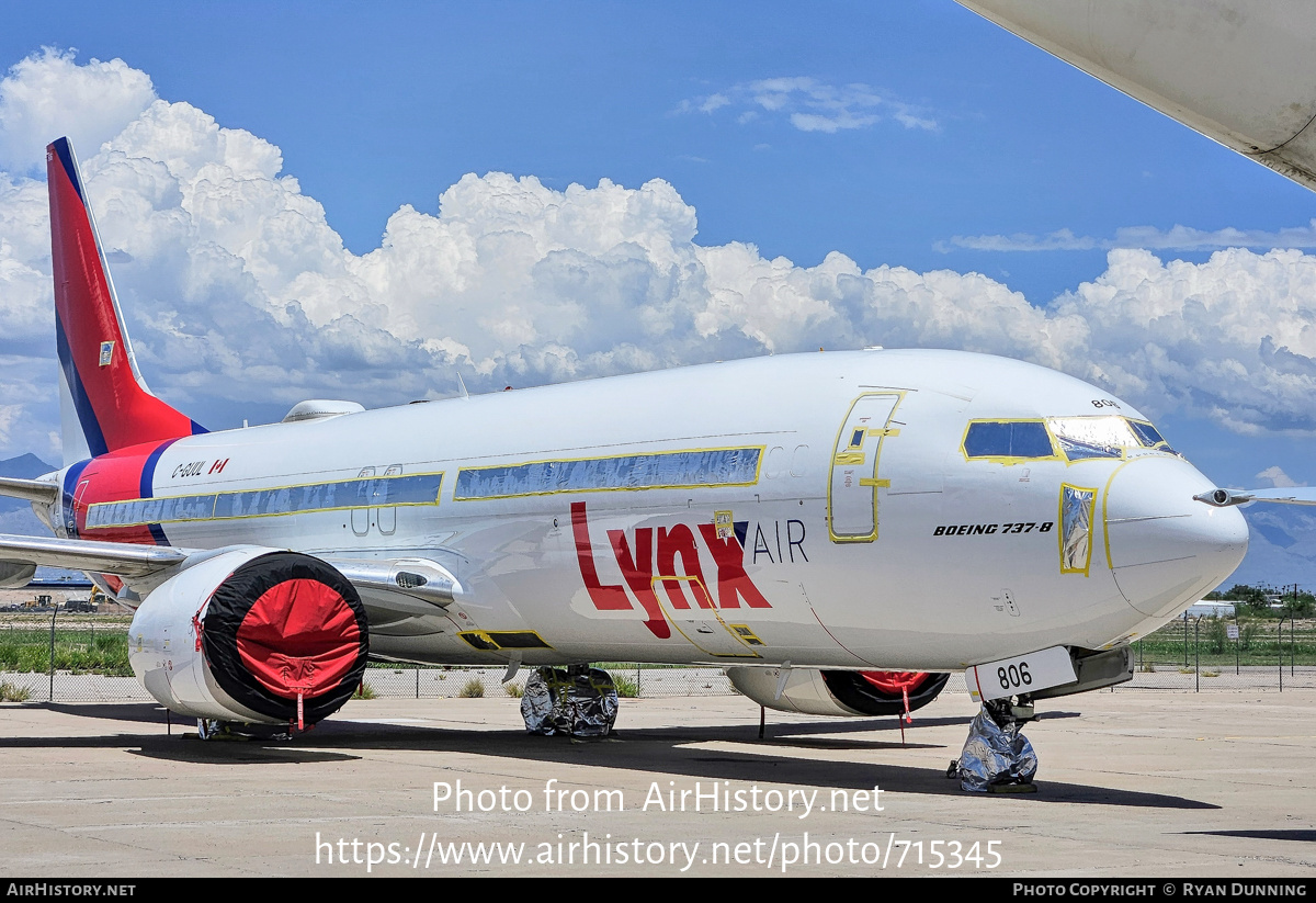 Aircraft Photo of C-GUUL | Boeing 737-8 Max 8 | Lynx Air | AirHistory.net #715345