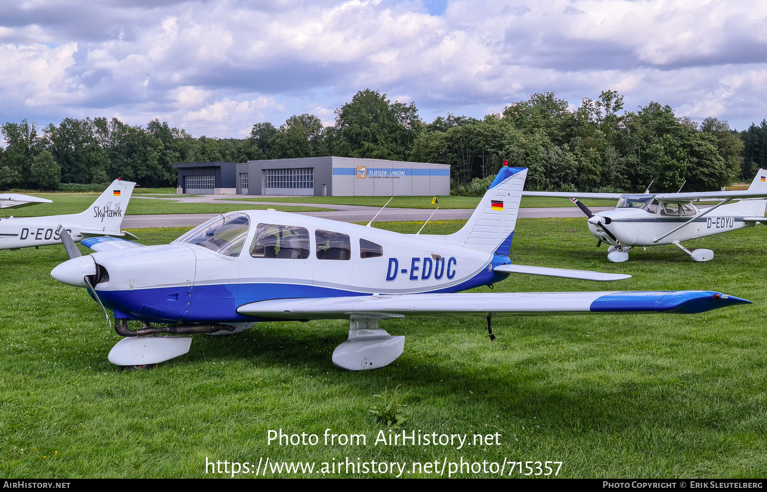 Aircraft Photo of D-EDUC | Piper PA-28-181 Archer II | HFC - Hanseatischer Flieger Club | AirHistory.net #715357