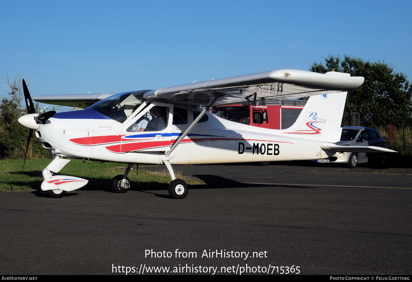 Aircraft Photo of D-MOEB | Tecnam P-92-2000S Echo Super | AirHistory.net #715365