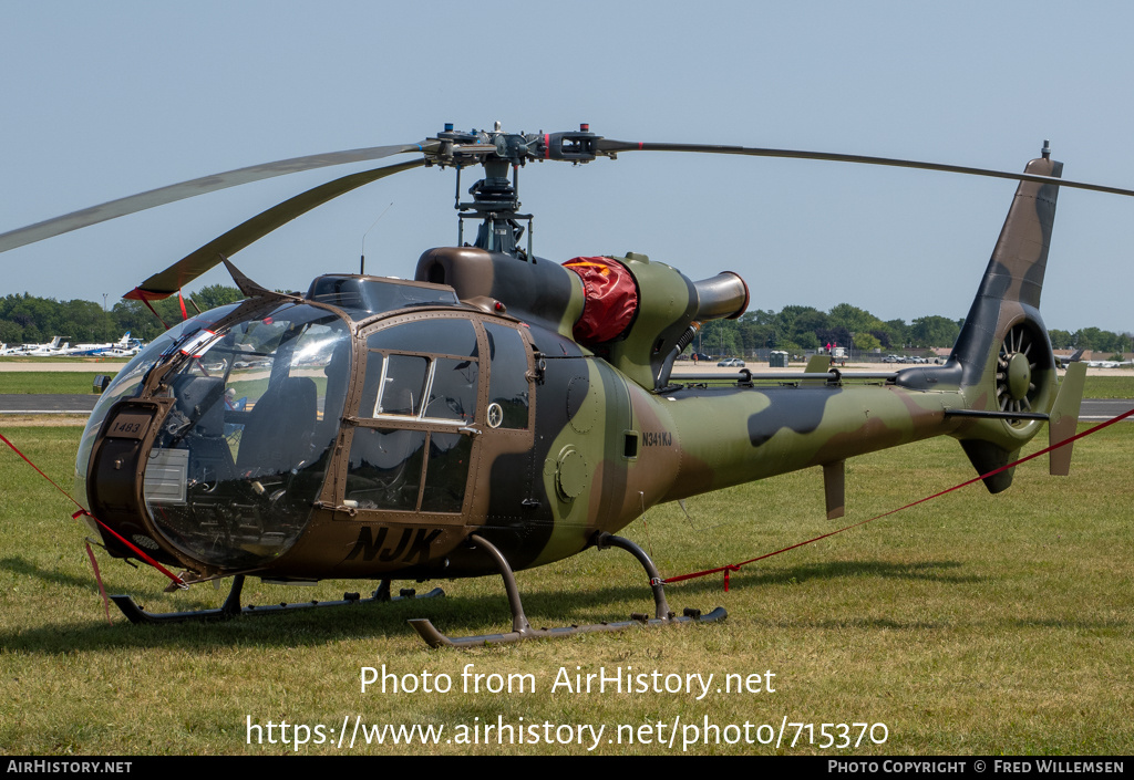 Aircraft Photo of N341KJ | Aerospatiale SA-341F Gazelle | France - Army | AirHistory.net #715370