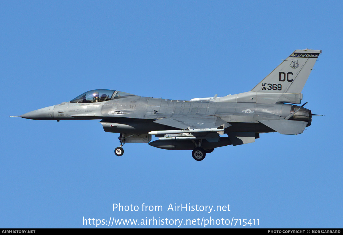 Aircraft Photo of 86-0369 / 0369 | General Dynamics F-16C Fighting Falcon | USA - Air Force | AirHistory.net #715411