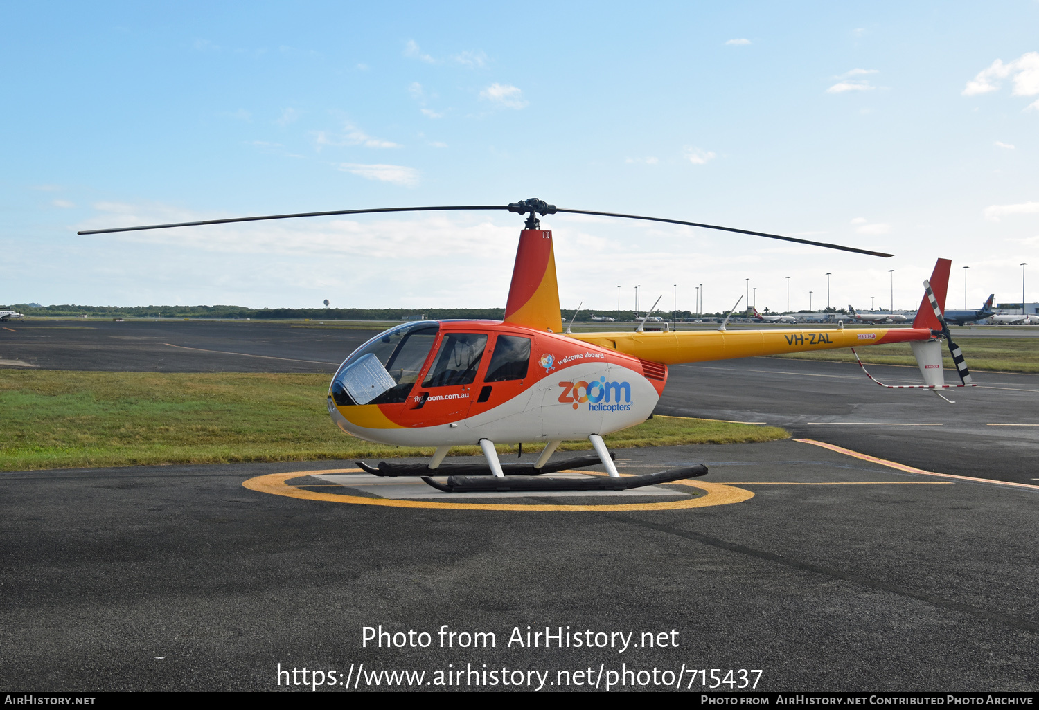 Aircraft Photo of VH-ZAL | Robinson R-44 Raven II | Zoom Helicopters | AirHistory.net #715437