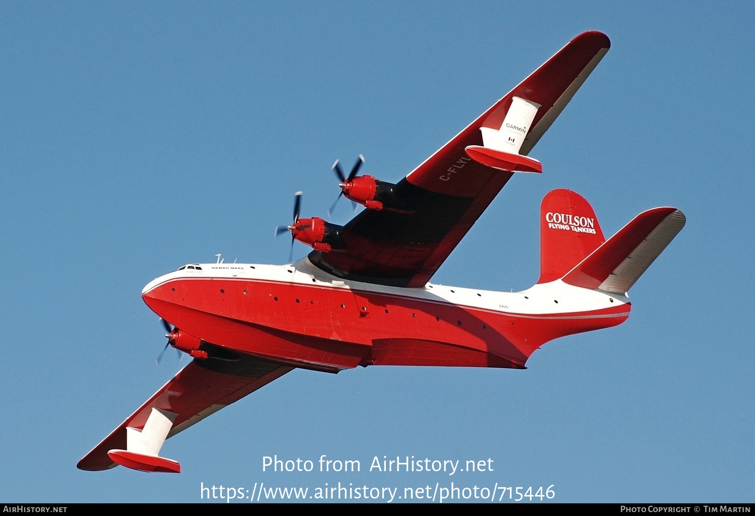 Aircraft Photo of C-FLYL | Martin JRM-3/AT Mars | Coulson Flying Tankers | AirHistory.net #715446