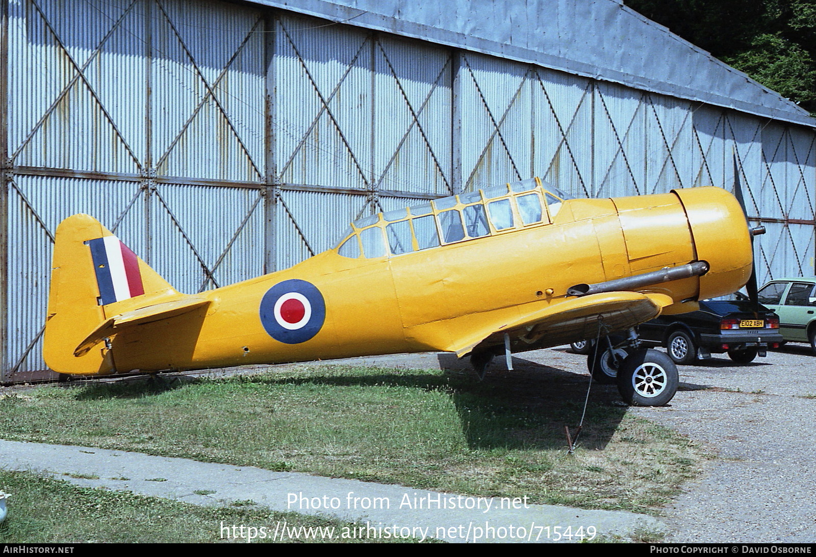 Aircraft Photo of KF435 / FX360 | North American AT-16 Harvard IIB | UK - Air Force | AirHistory.net #715449