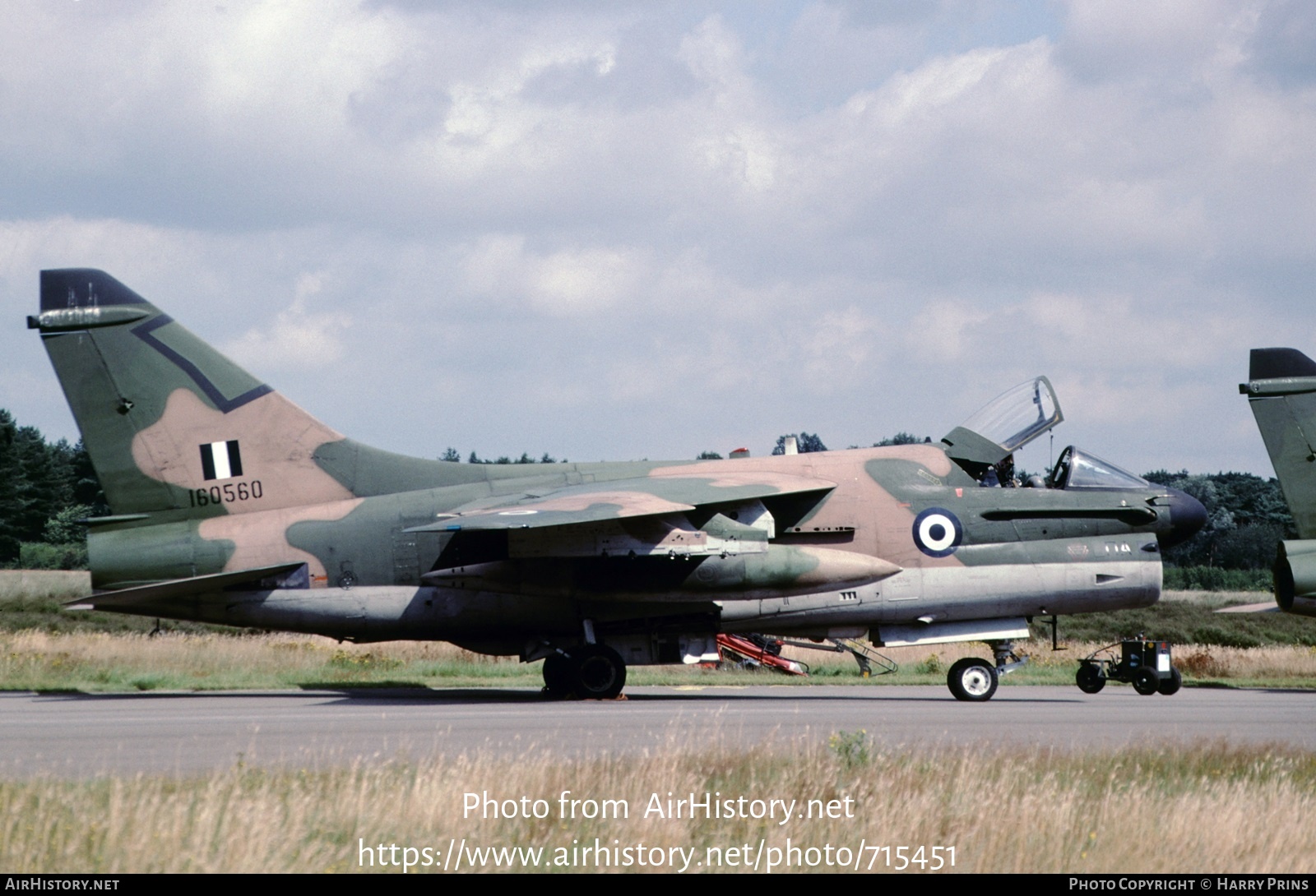 Aircraft Photo of 160560 | Vought A-7E Corsair II | Greece - Air Force | AirHistory.net #715451