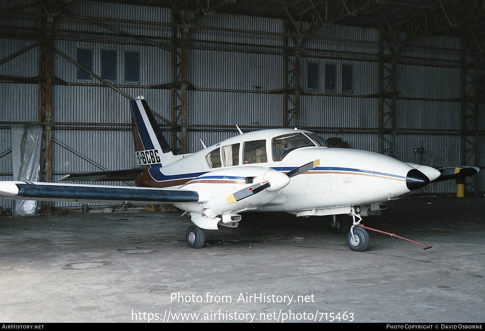 Aircraft Photo of G-BCBG | Piper PA-23-250 Aztec | AirHistory.net #715463