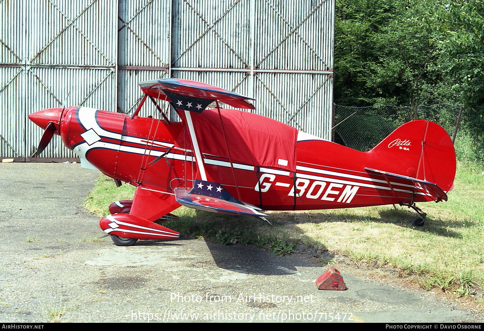 Aircraft Photo of G-BOEM | Aerotek Pitts S-2A Special | AirHistory.net #715472