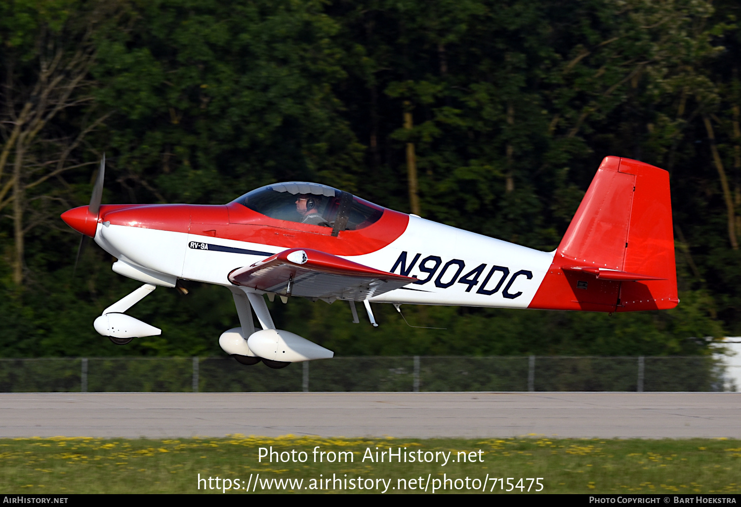 Aircraft Photo of N904DC | Van's RV-9A | AirHistory.net #715475