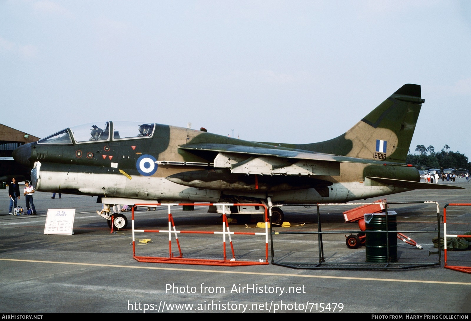 Aircraft Photo of 161218 | Vought TA-7H Corsair II | Greece - Air Force | AirHistory.net #715479