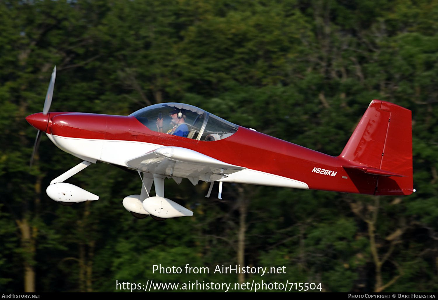 Aircraft Photo of N626KM | Van's RV-14A | AirHistory.net #715504