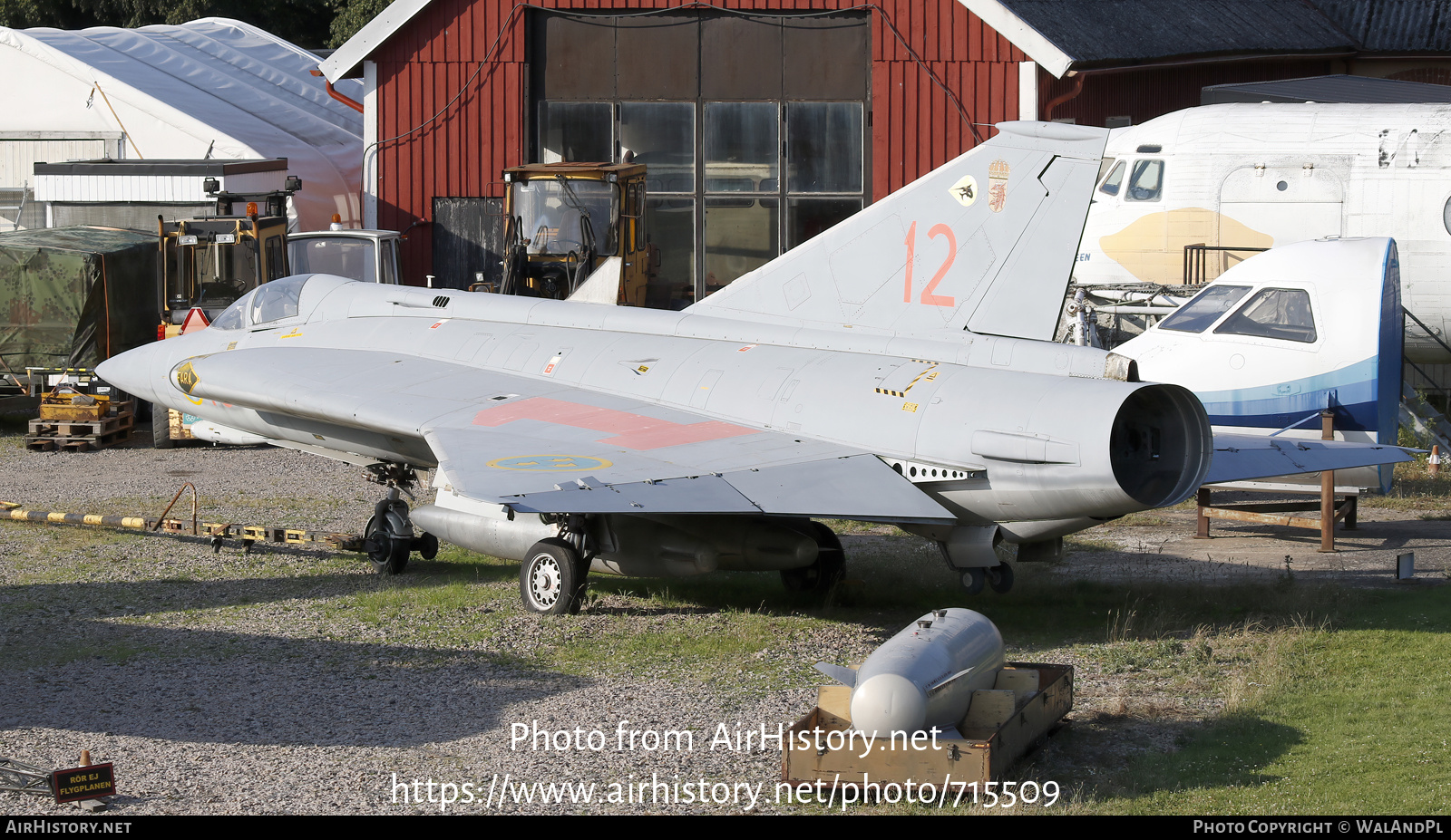 Aircraft Photo of 35612 | Saab J35J Draken | Sweden - Air Force | AirHistory.net #715509