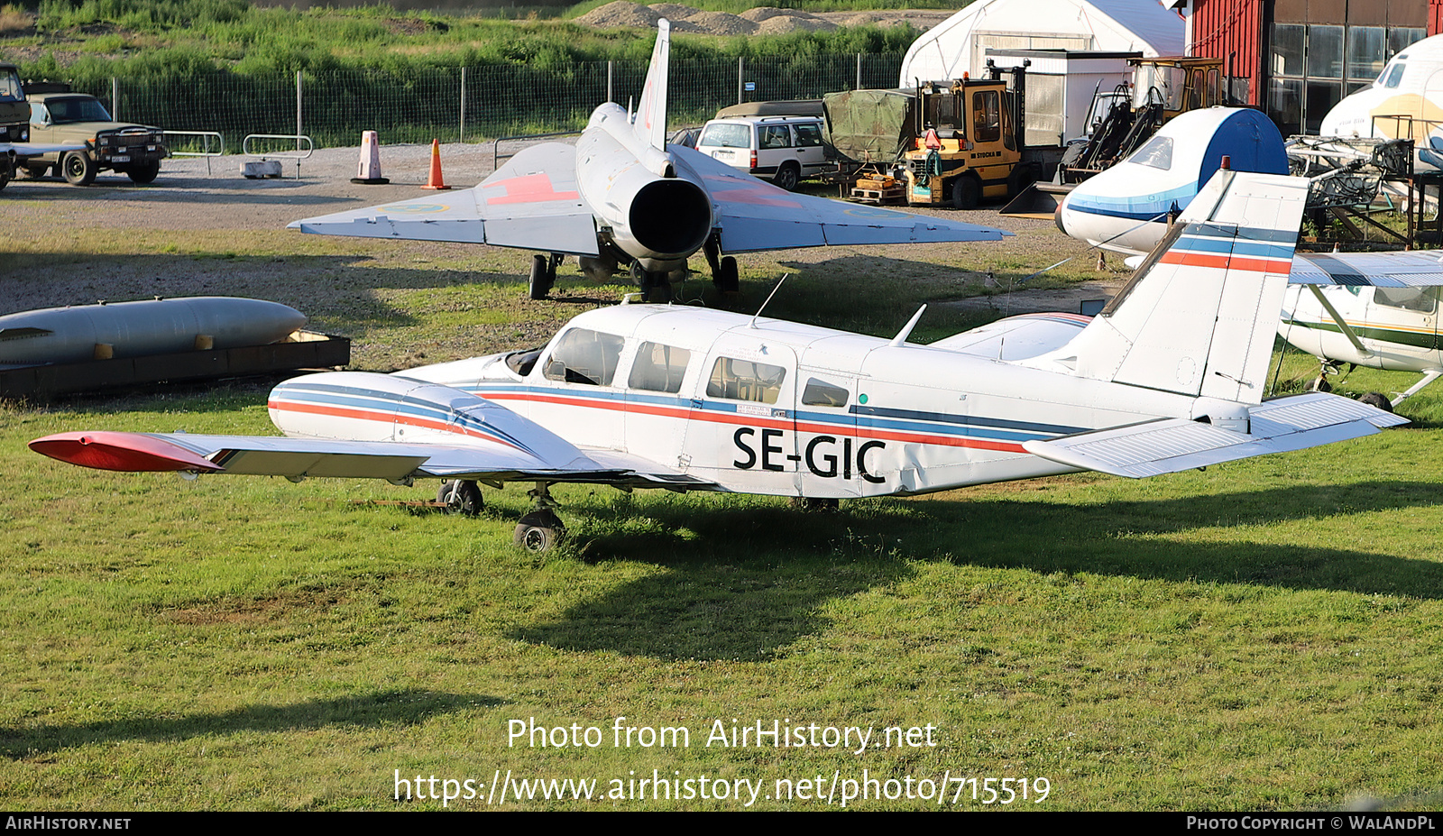 Aircraft Photo of SE-GIC | Piper PA-34-200T Seneca II | AirHistory.net #715519