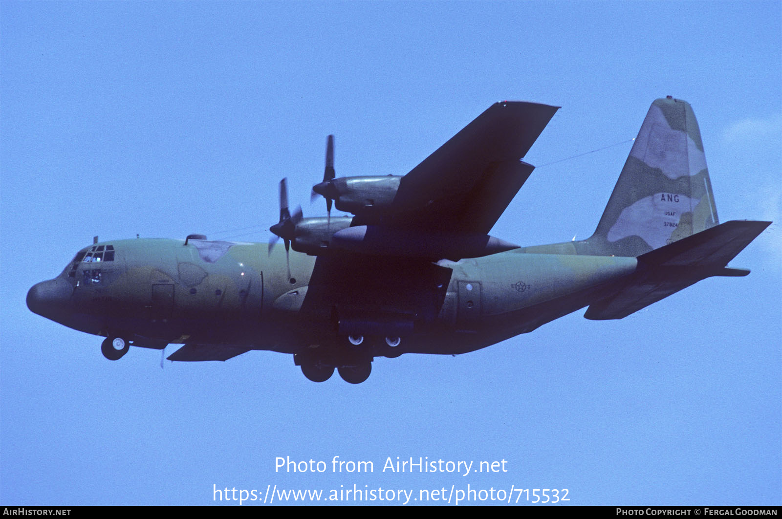 Aircraft Photo of 63-7824 / 37824 | Lockheed C-130E Hercules (L-382) | USA - Air Force | AirHistory.net #715532