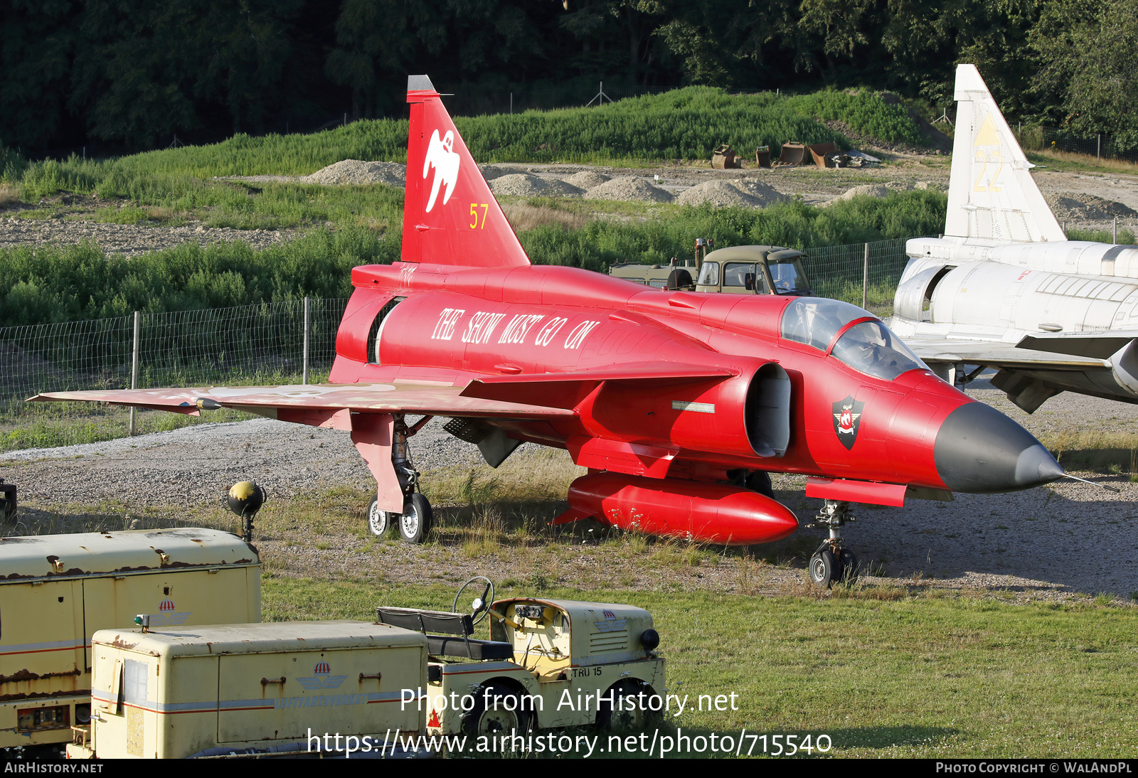 Aircraft Photo of 37027 | Saab AJS37 Viggen | Sweden - Air Force | AirHistory.net #715540