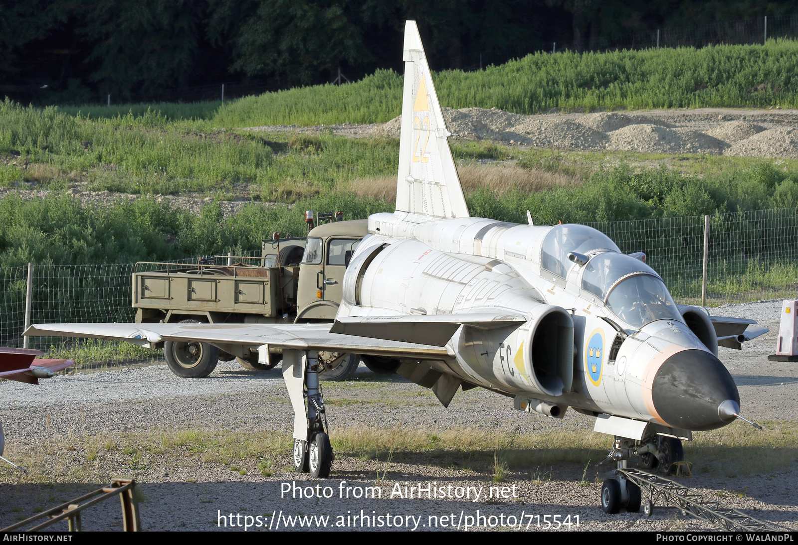 Aircraft Photo of 37800 | Saab Sk37 Viggen | Sweden - Air Force | AirHistory.net #715541