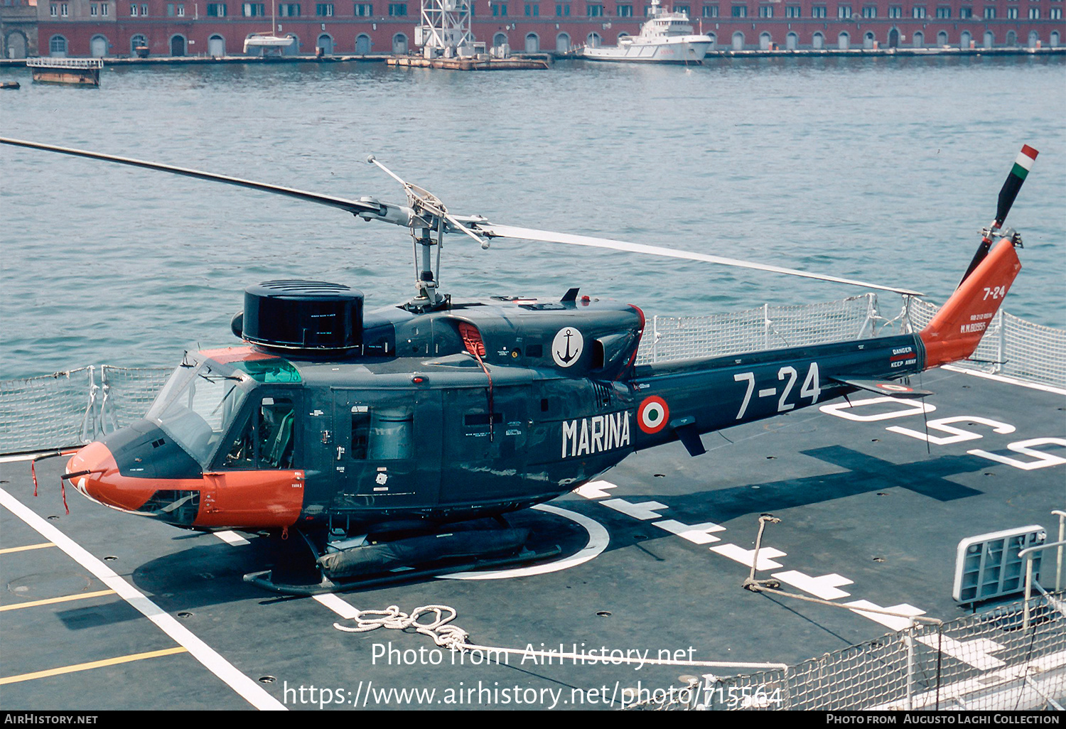 Aircraft Photo of MM80955 | Agusta AB-212ASW | Italy - Navy | AirHistory.net #715564