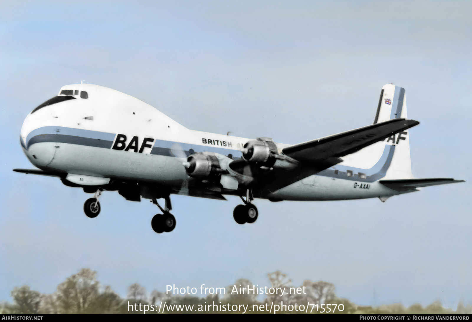 Aircraft Photo of G-AXAI | Aviation Traders ATL-98 Carvair | British Air Ferries - BAF | AirHistory.net #715570