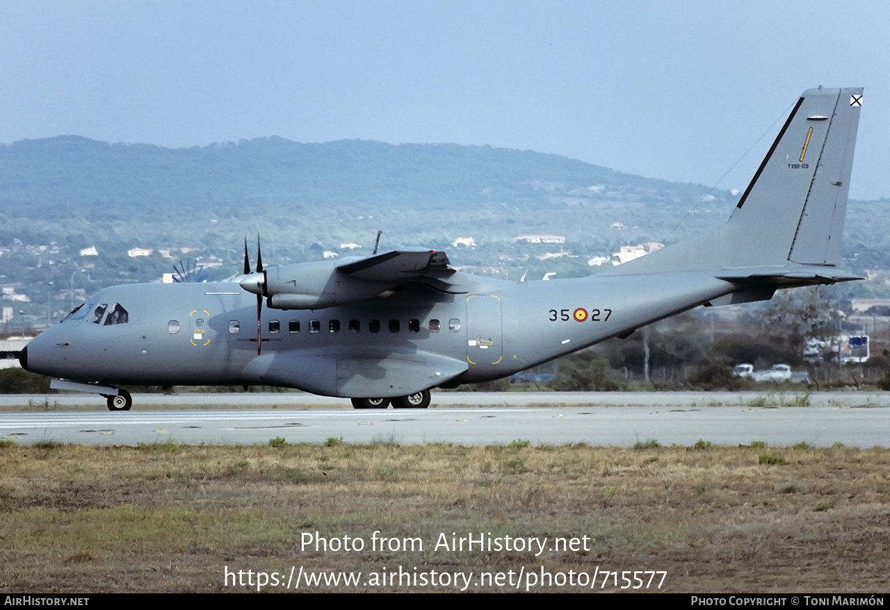 Aircraft Photo of T19B-09 | CASA/IPTN CN235M-100 | Spain - Air Force | AirHistory.net #715577