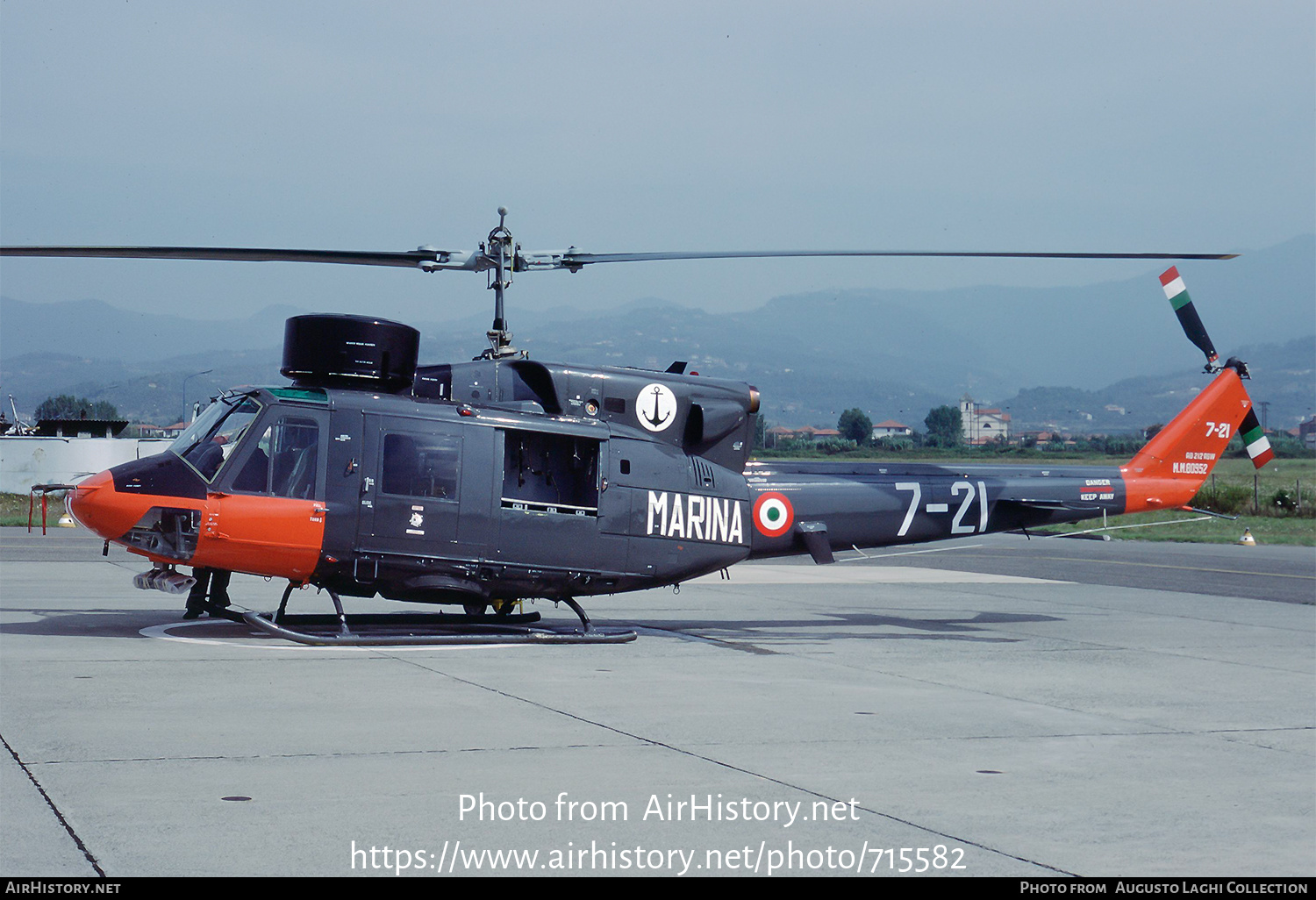 Aircraft Photo of MM80952 | Agusta AB-212ASW | Italy - Navy | AirHistory.net #715582