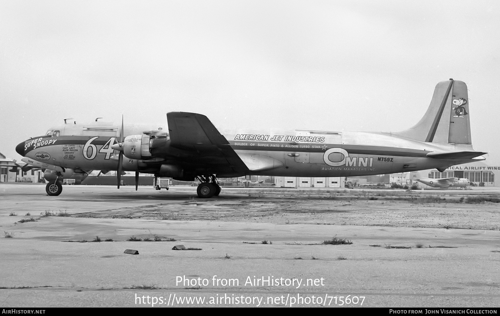 Aircraft Photo of N759Z | Douglas DC-7B(F) | AirHistory.net #715607