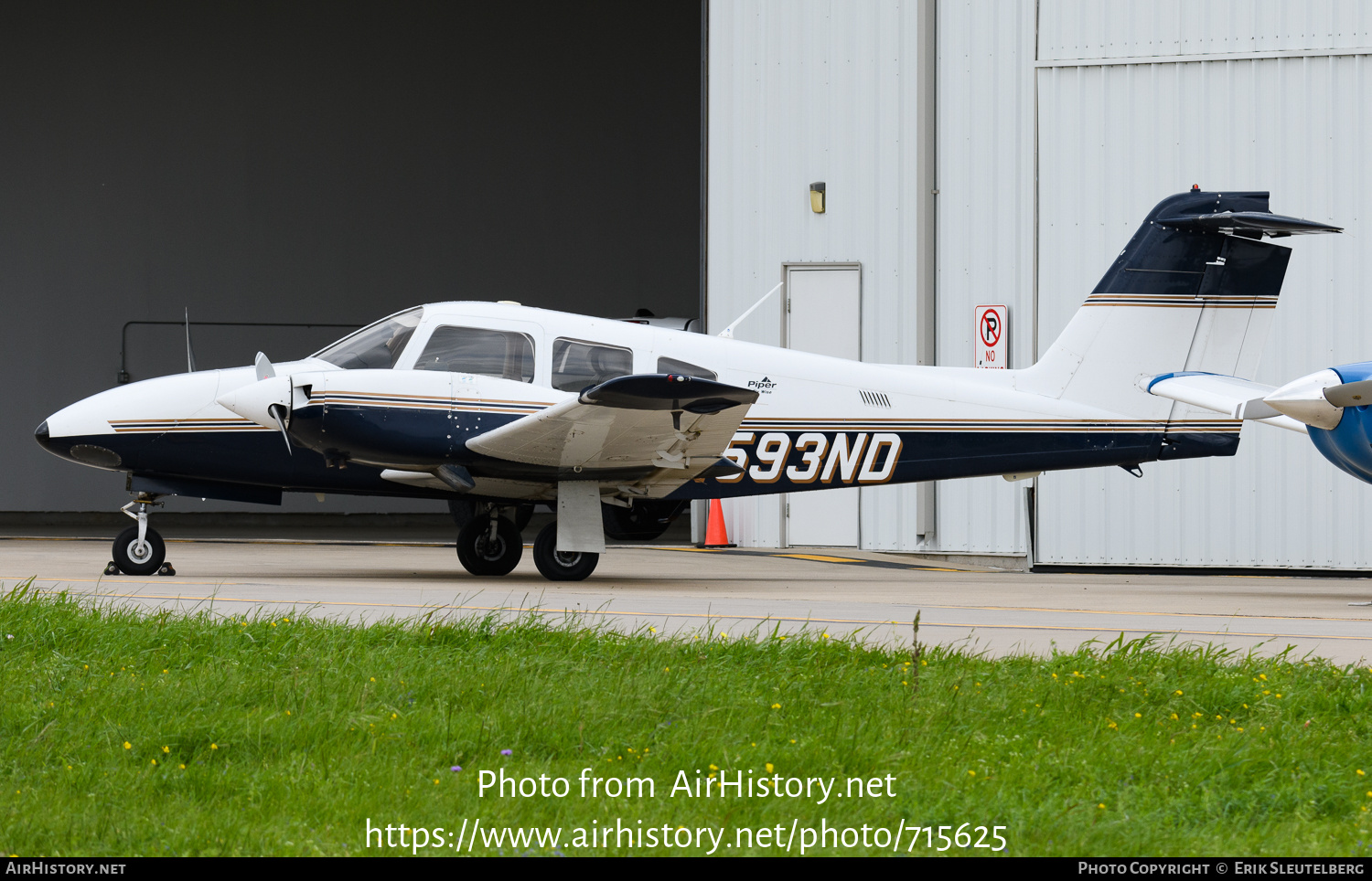 Aircraft Photo of N593ND | Piper PA-44-180 Seminole | AirHistory.net #715625