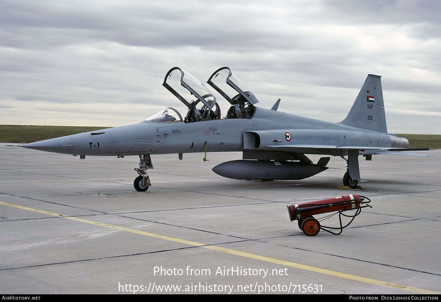 Aircraft Photo of 201 | Northrop F-5F Tiger II | Sudan - Air Force | AirHistory.net #715631