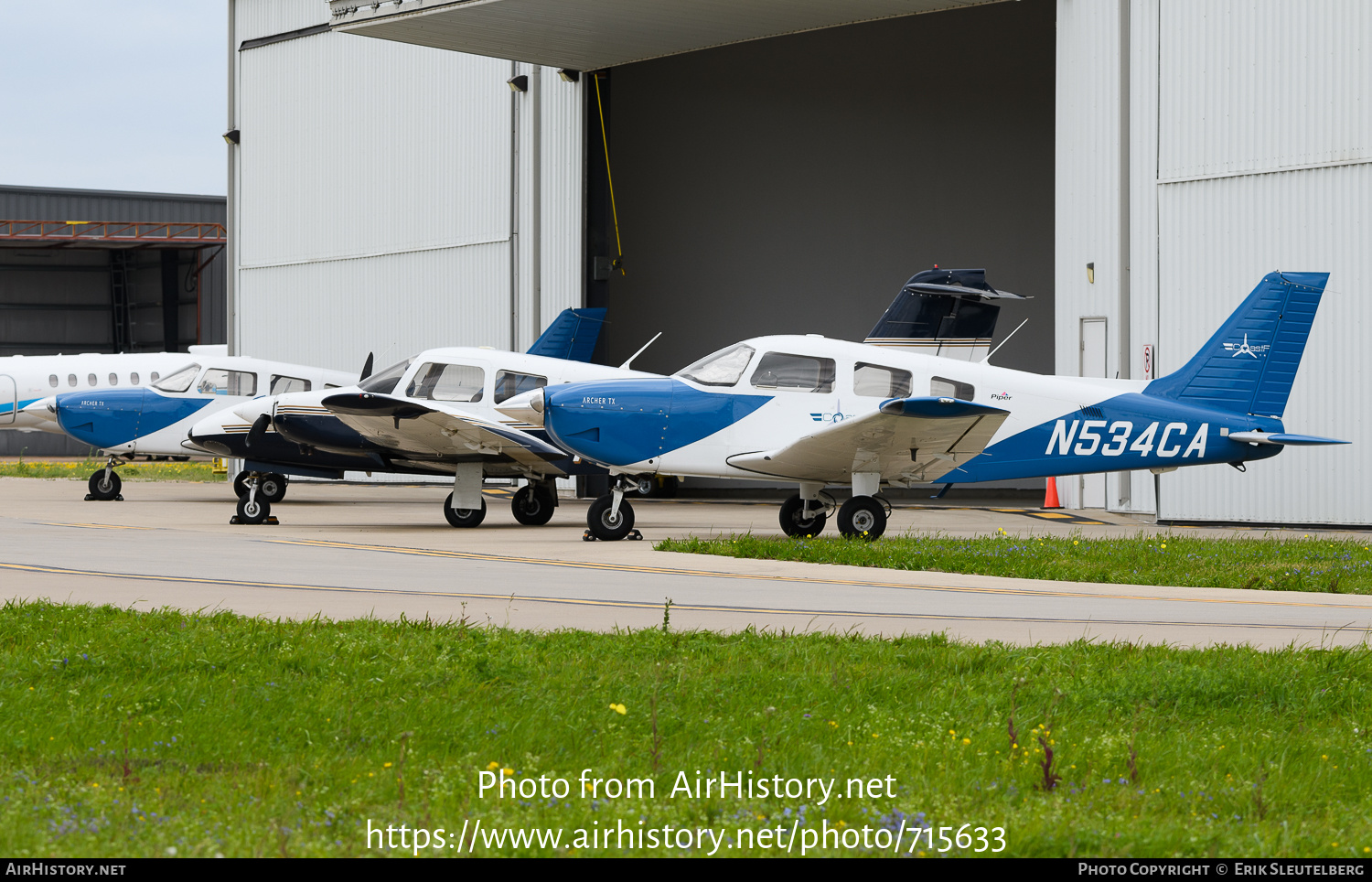 Aircraft Photo of N534CA | Piper PA-28-181 Archer TX | Coast Flight Training | AirHistory.net #715633