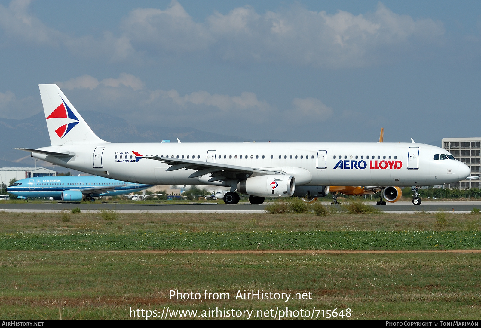 Aircraft Photo of D-ALAS | Airbus A321-231 | Aero Lloyd | AirHistory.net #715648