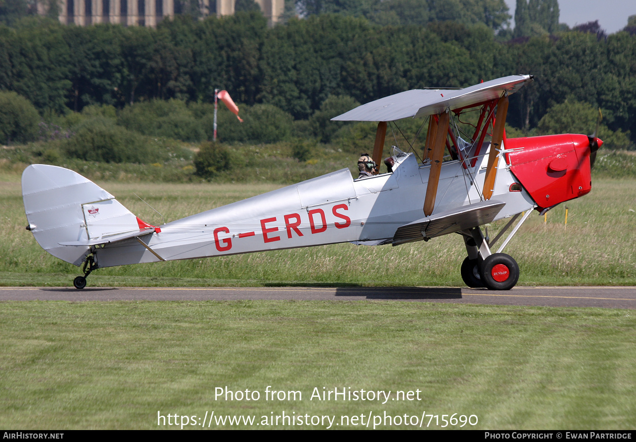 Aircraft Photo of G-ERDS | De Havilland D.H. 82A Tiger Moth II | AirHistory.net #715690