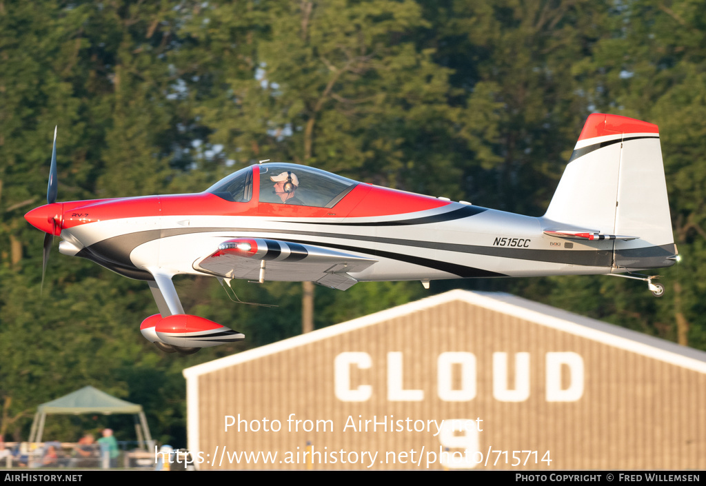 Aircraft Photo of N515CC | Van's RV-7 | AirHistory.net #715714