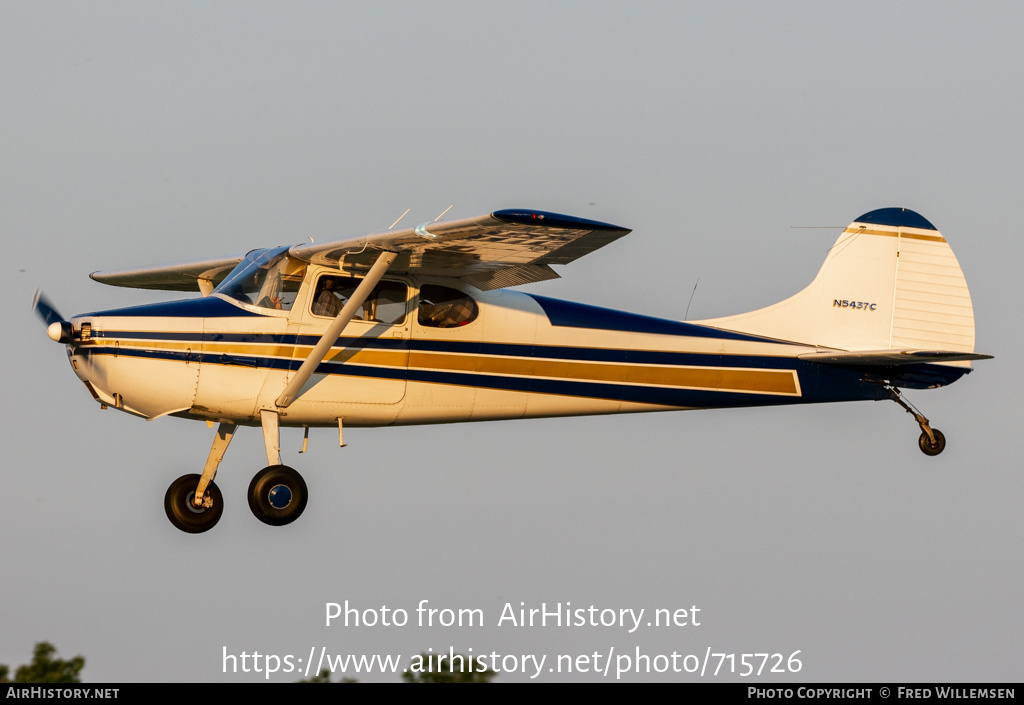 Aircraft Photo of N5437C | Cessna 170A | AirHistory.net #715726