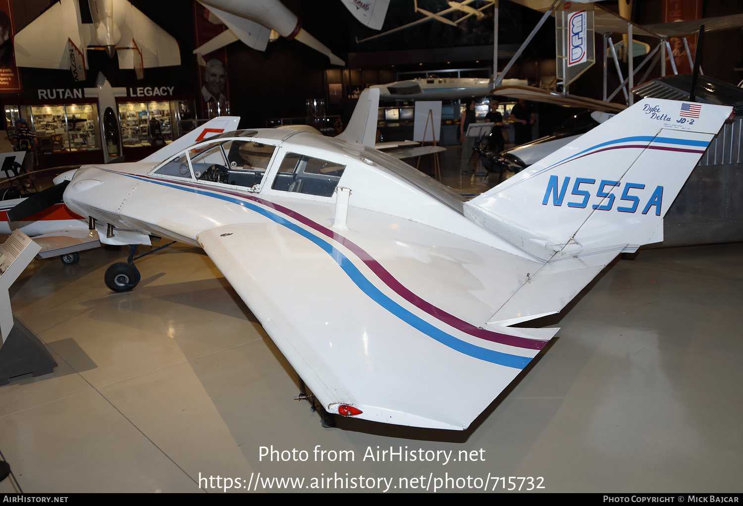 Aircraft Photo of N555A | Dyke Delta JD-2 | AirHistory.net #715732