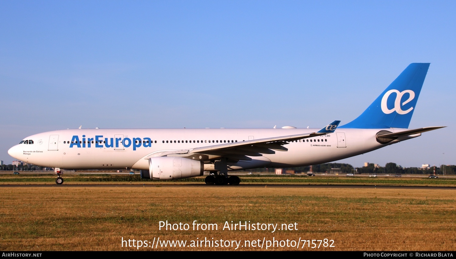 Aircraft Photo of EC-LQO | Airbus A330-243 | Air Europa | AirHistory.net #715782