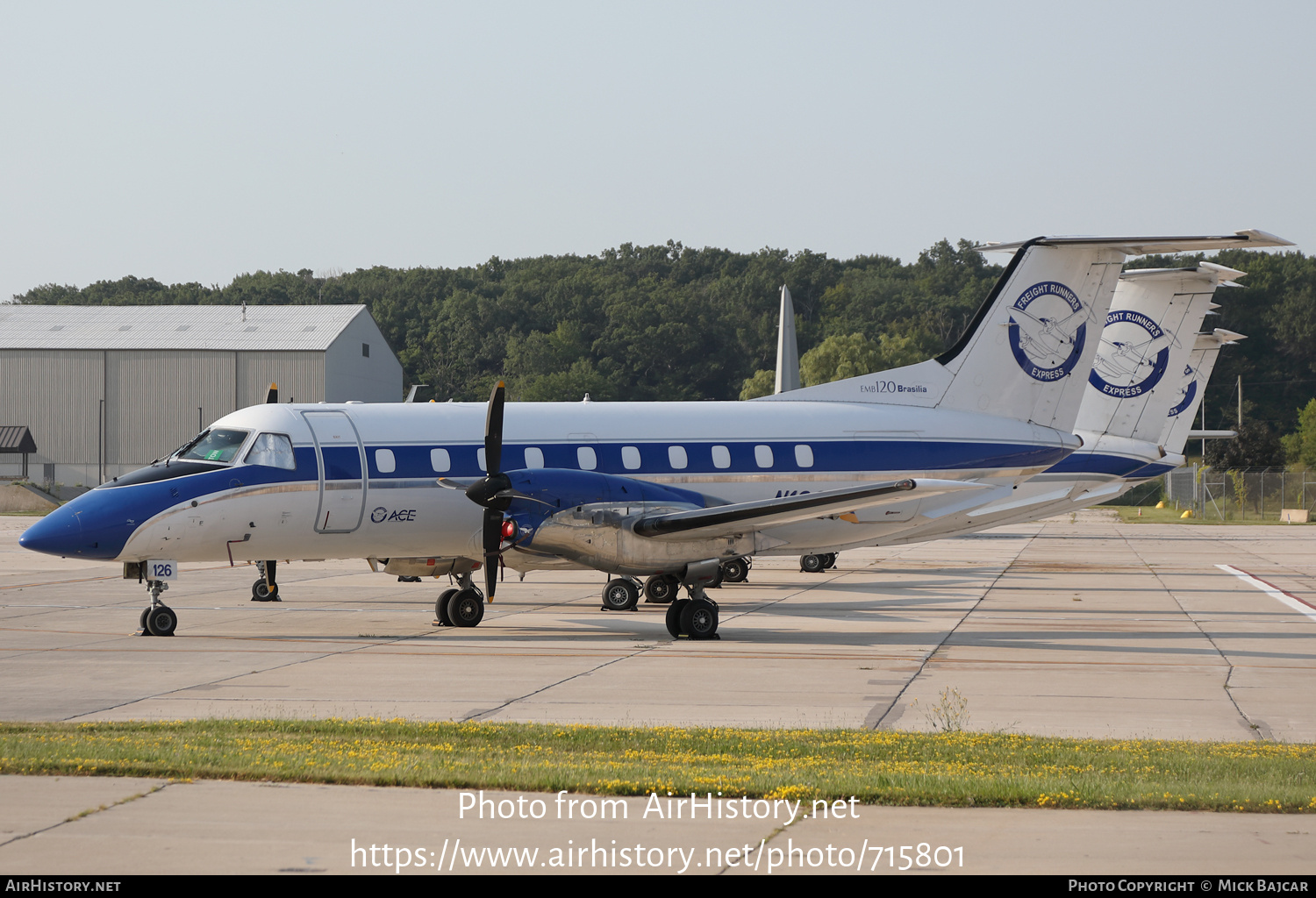 Aircraft Photo of N126KZ | Embraer EMB-120(ERF) Brasilia | ACE - Air Charter Express | AirHistory.net #715801