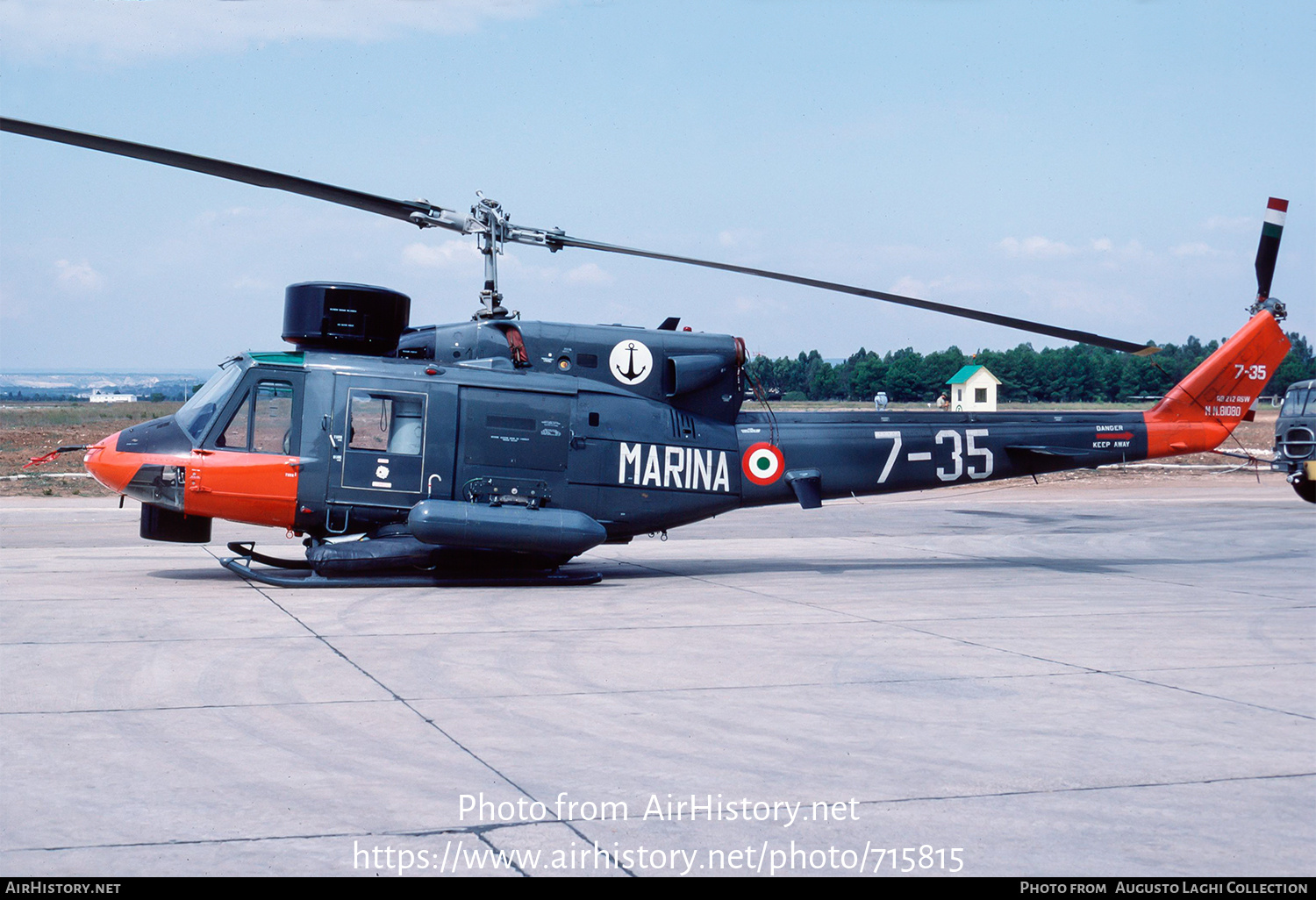 Aircraft Photo of MM81080 | Agusta AB-212ASW | Italy - Navy | AirHistory.net #715815