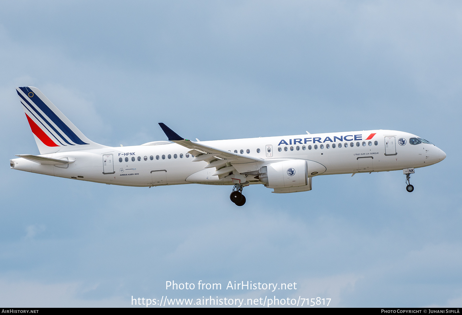 Aircraft Photo of F-HPNK | Airbus A220-371 (BD-500-1A11) | Air France | AirHistory.net #715817