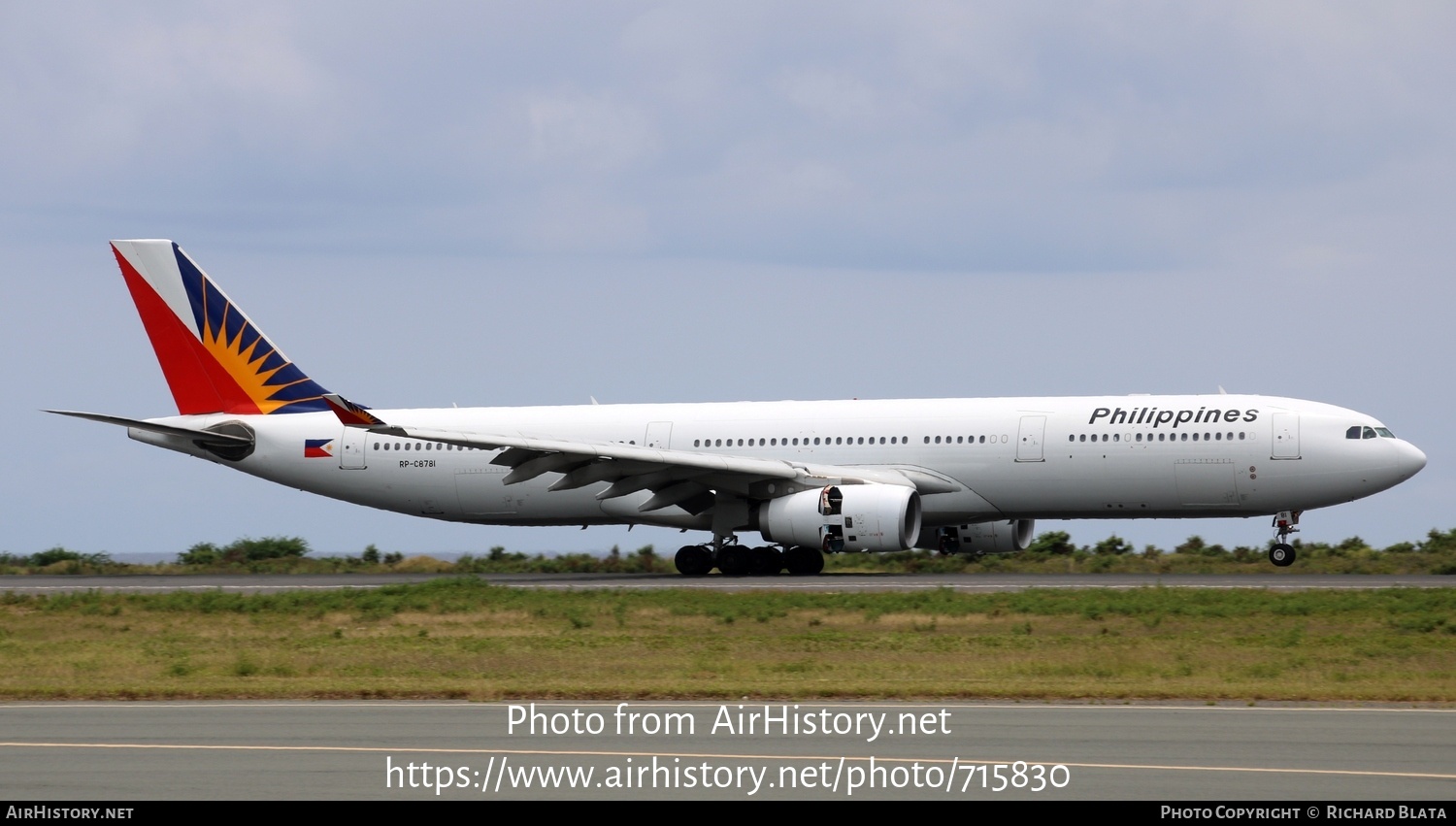 Aircraft Photo of RP-C8781 | Airbus A330-343E | Philippine Airlines | AirHistory.net #715830